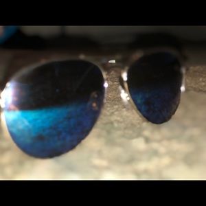 Blue sunglasses